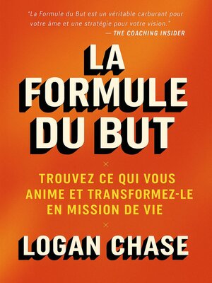 cover image of La formule du but